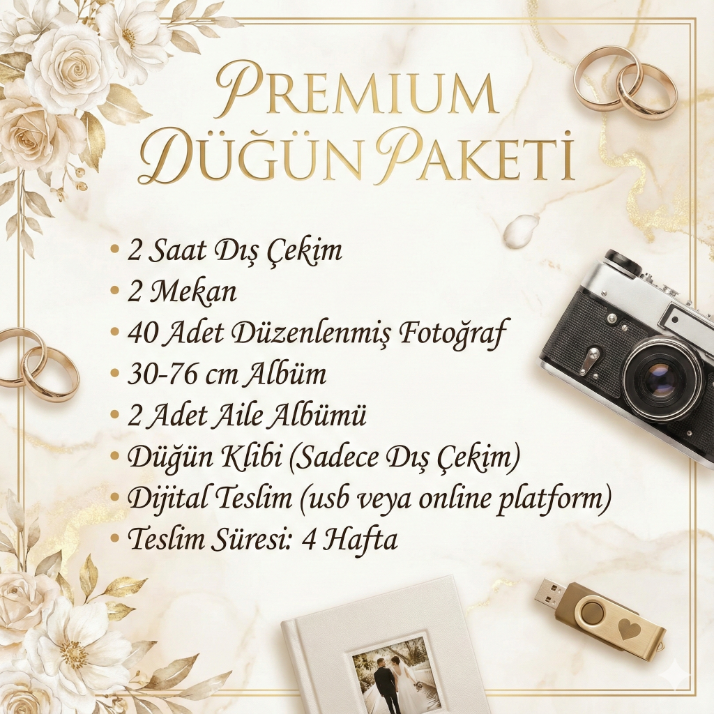 Premium Düğün Paketi